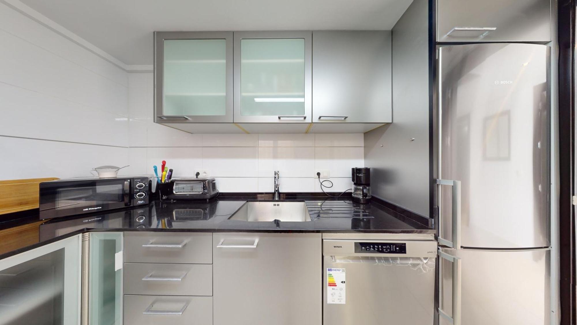 Denia Apartment Castle And Port Views With Ac Bagian luar foto