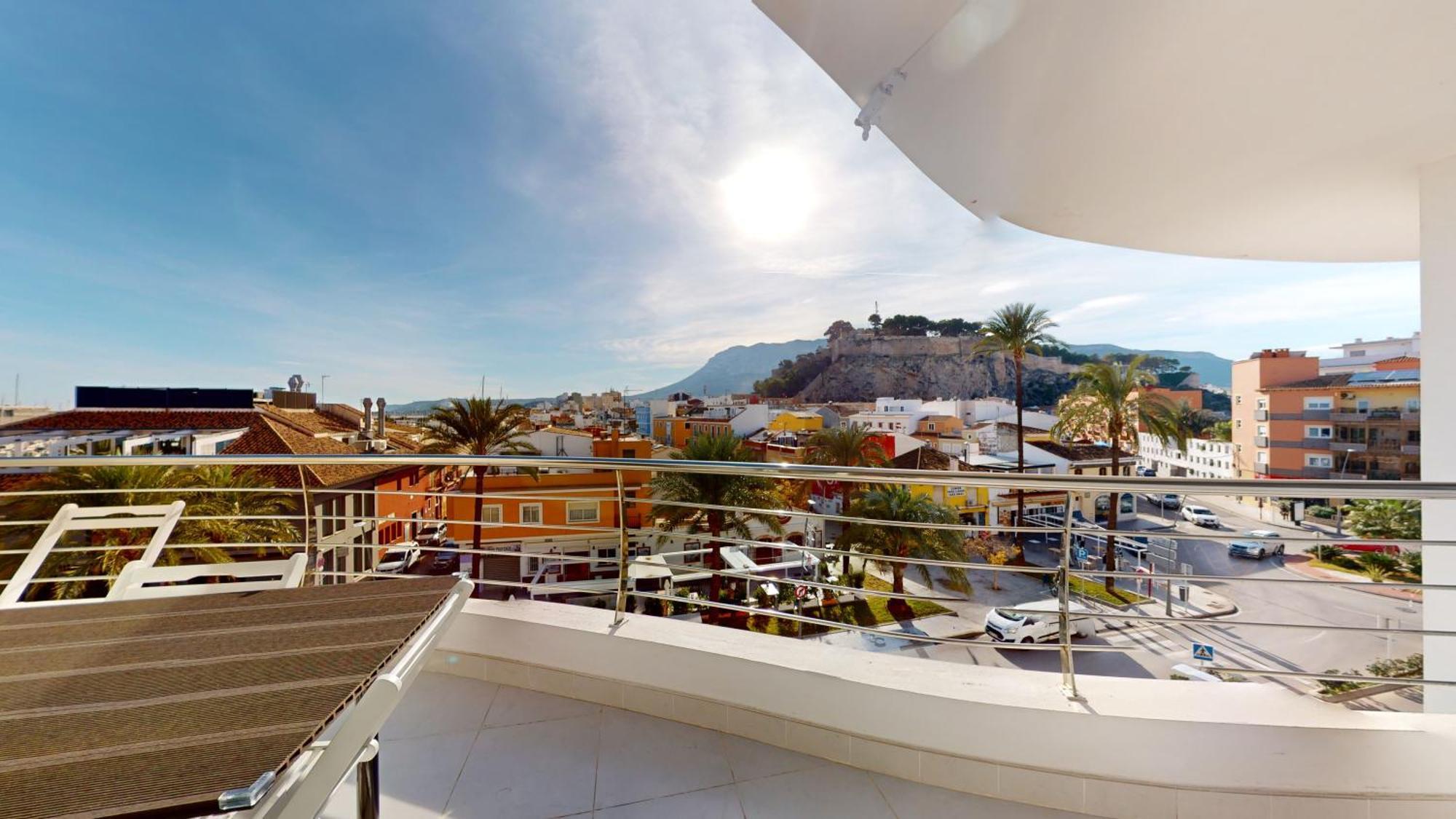 Denia Apartment Castle And Port Views With Ac Bagian luar foto