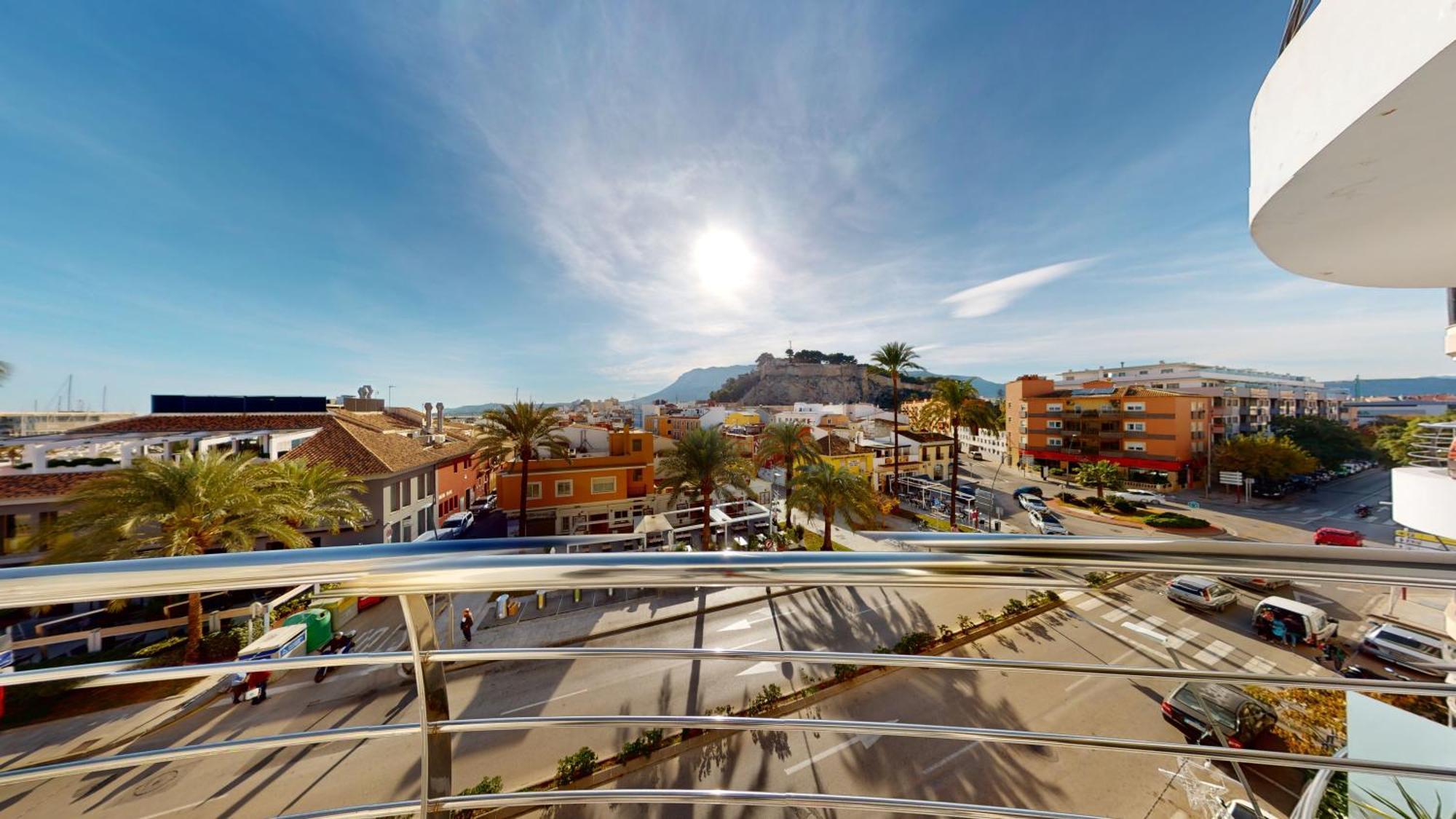 Denia Apartment Castle And Port Views With Ac Bagian luar foto
